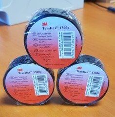 3M TEMFLEX 1300E - Siyah ( 10 Adet Fiyatı )