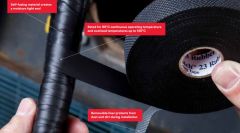 3M® Scotch® 23 Kauçuk Eriyen Bant, 19 mm x 9.15 m, 0.76 mm