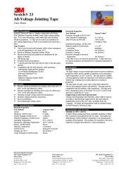 3M® Scotch® 23 Kauçuk Eriyen Bant, 19 mm x 9.15 m, 0.76 mm
