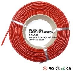 1,00 mm H CLASS CAM ELYAF SİLİKON MAKARON