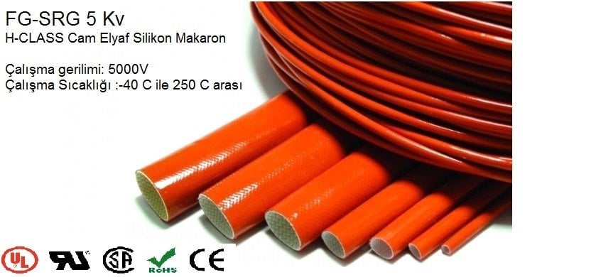 1,00 mm H CLASS CAM ELYAF SİLİKON MAKARON