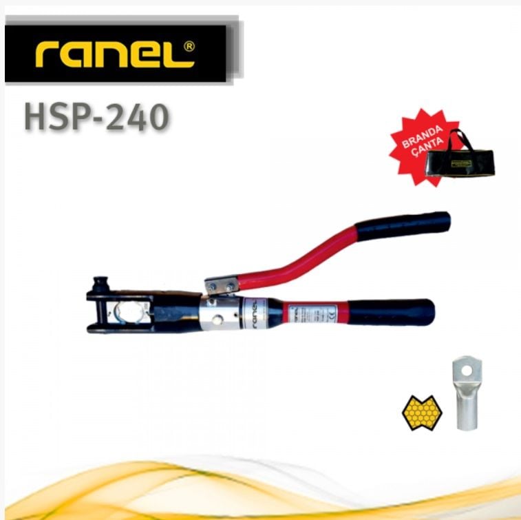 HSP-240 Hidrolik Pabuç Sıkma Pensesi