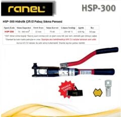 HSP-300 Hidrolik Çift El Pabuç Sıkma Pensesi