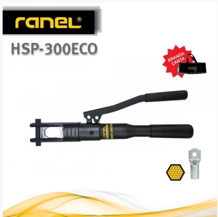 HSP-300 ECO Hidrolik Çift El Pabuç Sıkma Pensesi