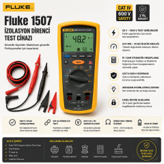 Fluke 1507 Yalıtım Direnci Test Cihazı | Orijinal Fluke