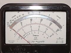 Simpson 260-8 Analog Multimetre 1000V 10A 20MΩ | Orijinal Test Cihazı