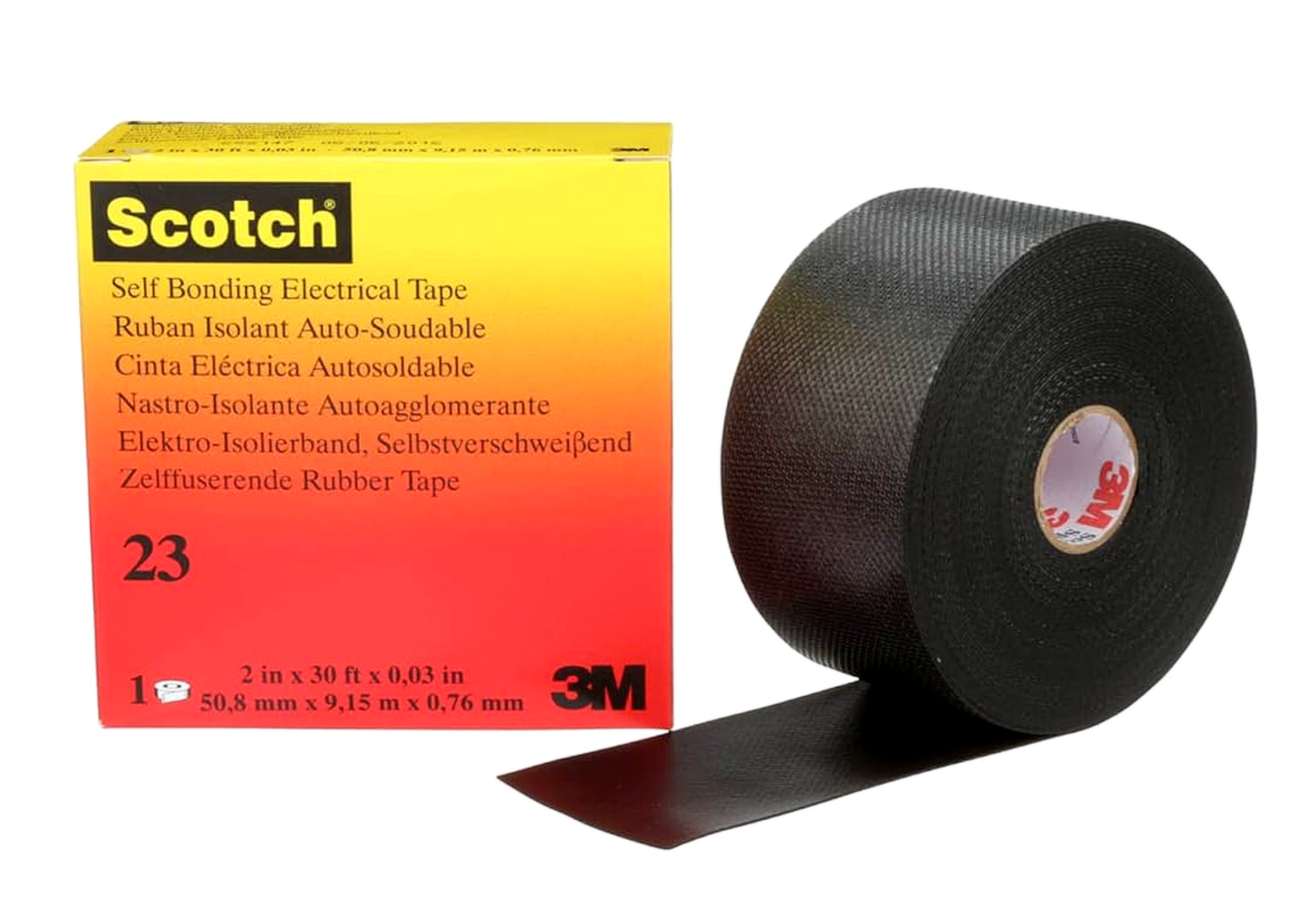 3M - Scotch 23 50mmx9,15mt Eriyen Bant