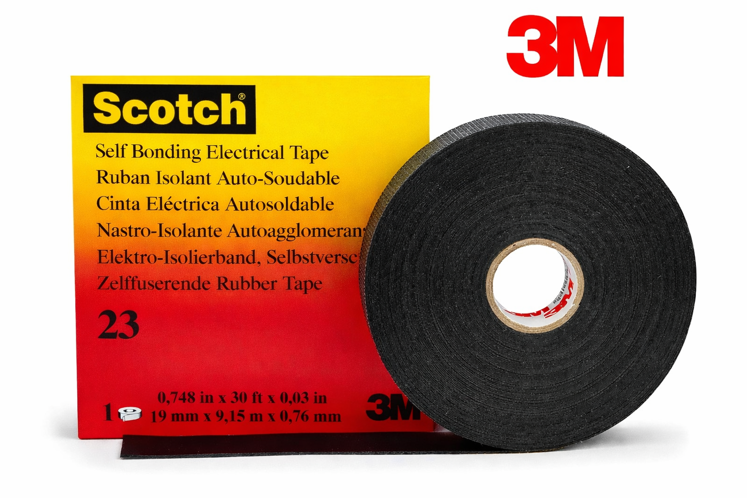 3M - Scotch 23 19mmx9,15mt Eriyen Bant