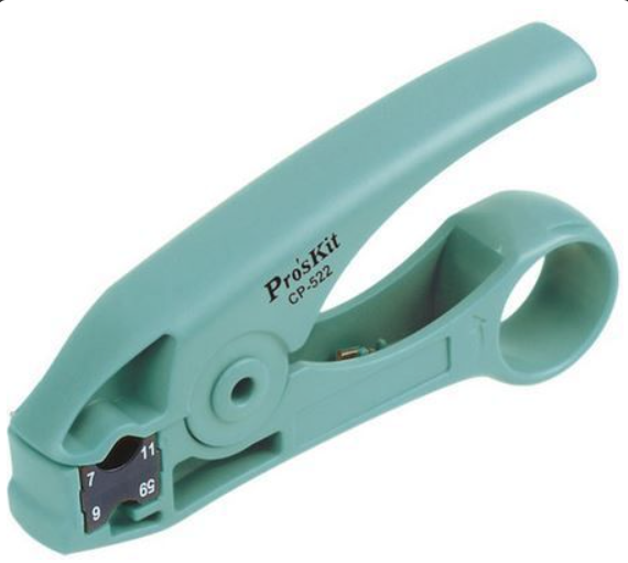 Proskit CP-522 Koaksiyel Kablo Soyucu RG-59/RG-6/RG7/RG11