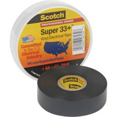 3M SCOTCH Super 33+ Vinil elektrik izolasyon bandı 19mm x 20metre
