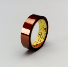 3M 10mmx33m Düşük Statik Poliimid (Kapton Bant) Film Bant 5419 Gold
