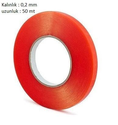 Yatiz 10mmx50m Çift Taraflı Bant 0,2 mm