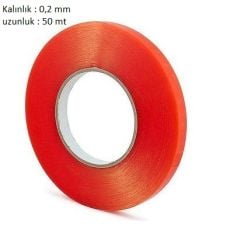 Yatiz 10mmx50m Çift Taraflı Bant 0,2 mm