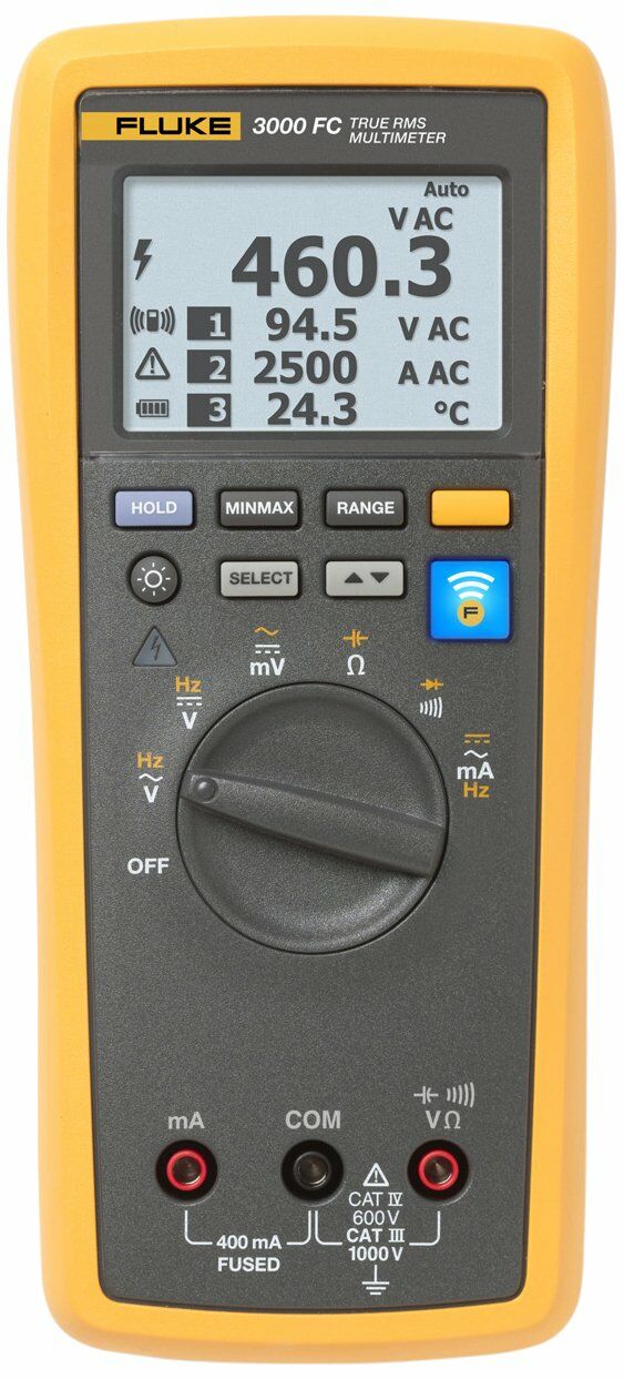Fluke 3000 FC Serisi Kablosuz Multimetre