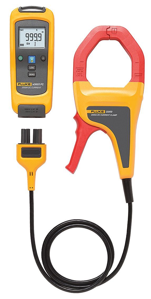 Fluke a3003 FC Kablosuz 2000 A DC Akım Pens Metre