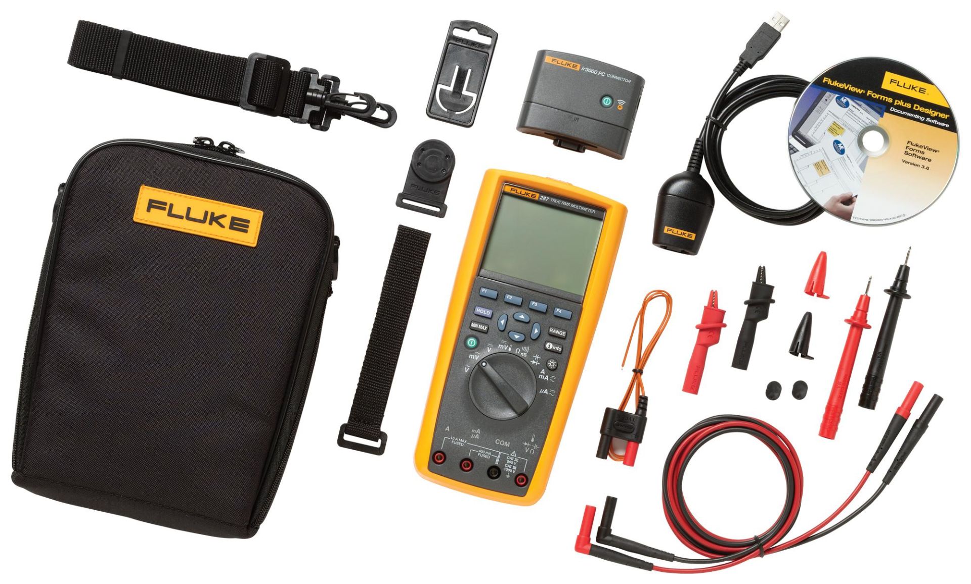 FLUKE-287/FVF/EUR Fluke 287 FlukeView® Forms Kombo Seti
