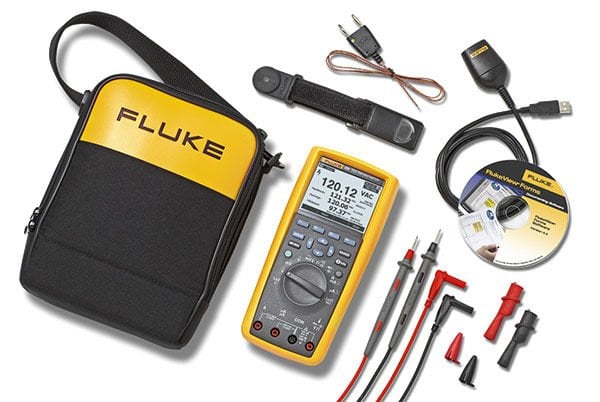 FLUKE 289-FVF-EUR ENDÜSTRIYEL KAYIT MULTIMETRE VE SOFT KOMBO Kiti