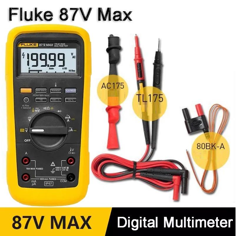 Fluke 87V MAX True-rms Digital Multimeter (Dijital Multimetre)