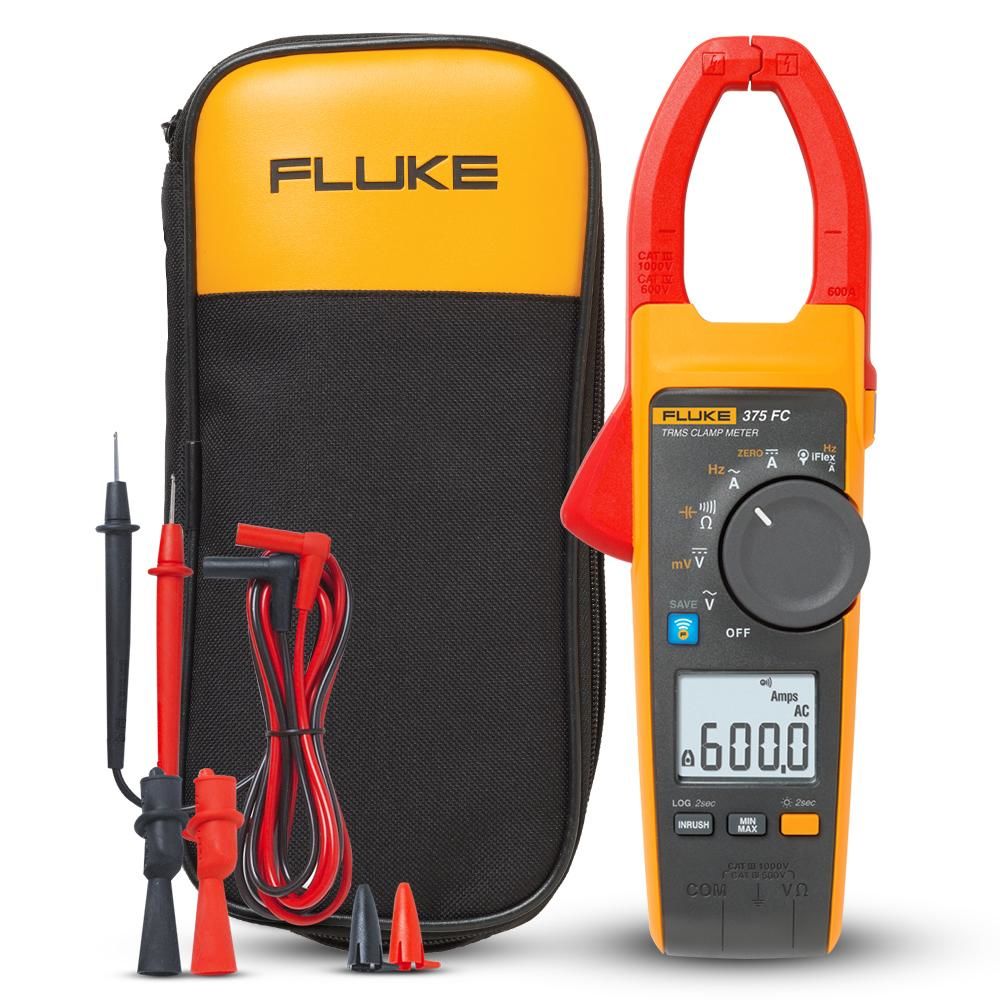 Fluke 375 FC True-rms AC/DC Pens Ampermetre