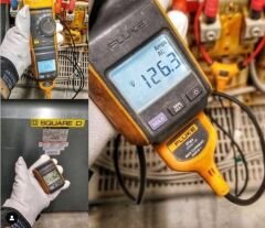 Fluke™ 381 Uzak Ekranlı True-rms AC/DC Pens Metre iFlex™ Özellikli