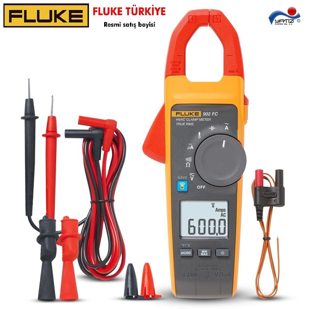 Fluke™ 902 FC True-RMS HVAC Pens Metre