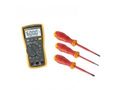 Fluke IB117L - Fluke 117 True Rms Multimetre + ISLS3 + ISLS5 + IPHS2