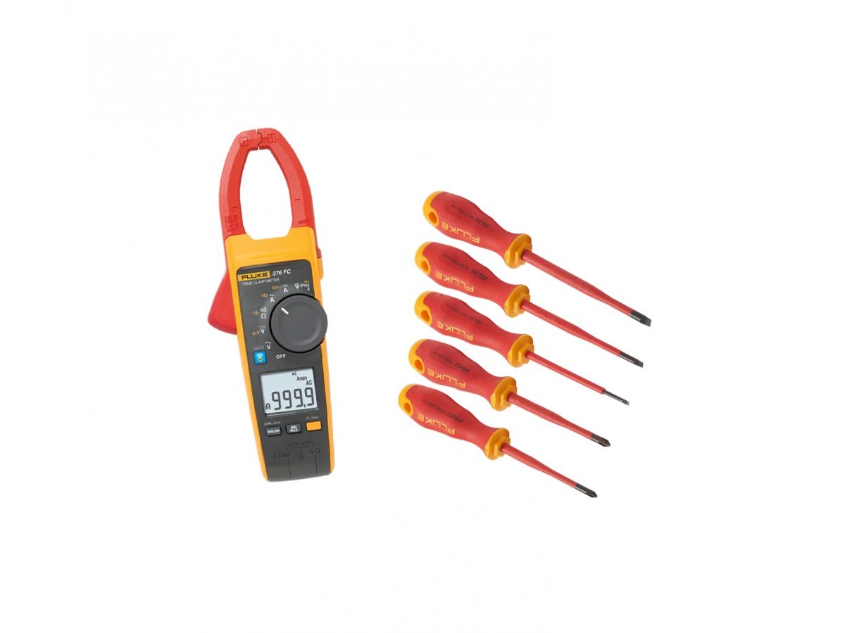 Fluke IB376M - Fluke 376 FC - True RMS Wireless AC/DC Pensampermetre + ISLS3 + ISLS5 + ISLS8 + IPHS1 + IPHS2
