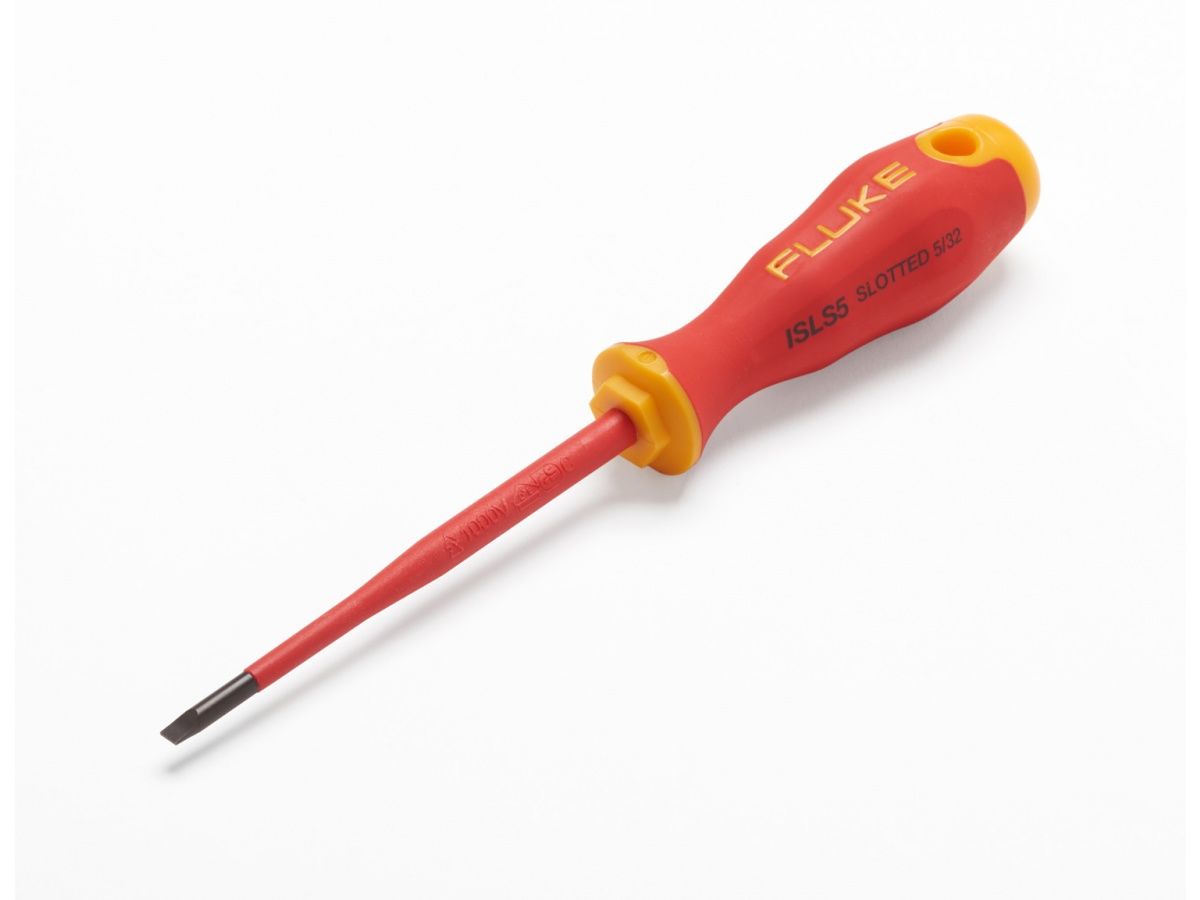 Fluke ISLS5 Yalıtımlı Düz Tornavida